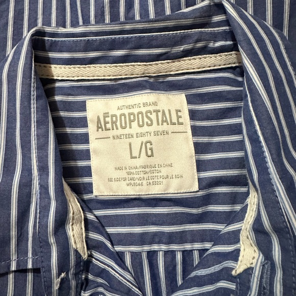 Aeropostale button down, large - Picture 4 of 5